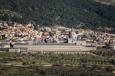 san lorenzo de el escorial Madrid, İspanya Kraliyet Manastırı