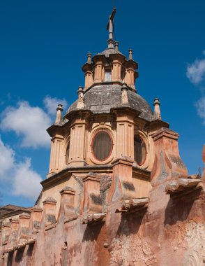 Sacromonte Abbey in Granada. Spain clipart