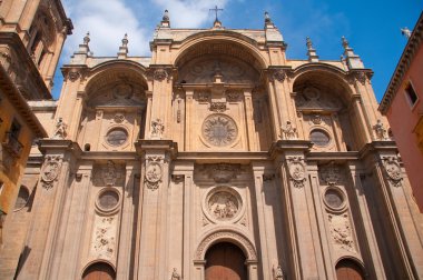 Metropolitana de la Encarnaci—n Cathedral in Granada. Spain clipart