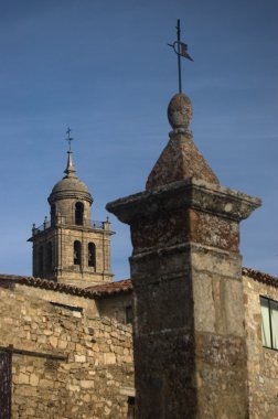 Collegiate Sta maria de la asuncion. Medinaceli soria. İspanya