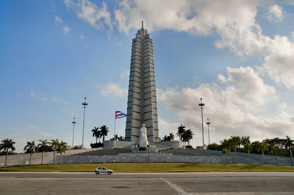 Jose marti-Denkmal auf der Plaza de la Revolucion. La Havana, Kuba. — Stockfoto
