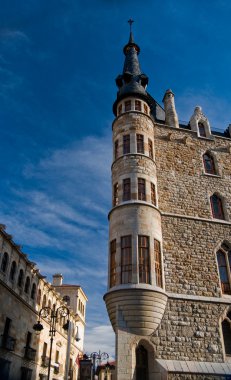 Casa botines, gaudi Leon. İspanya