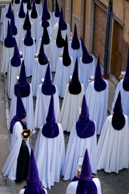 dini processions kutsal hafta. İspanya