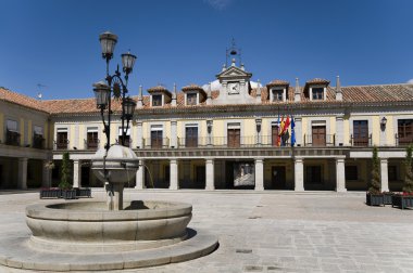 brunete şehir salonu. Madrid, İspanya