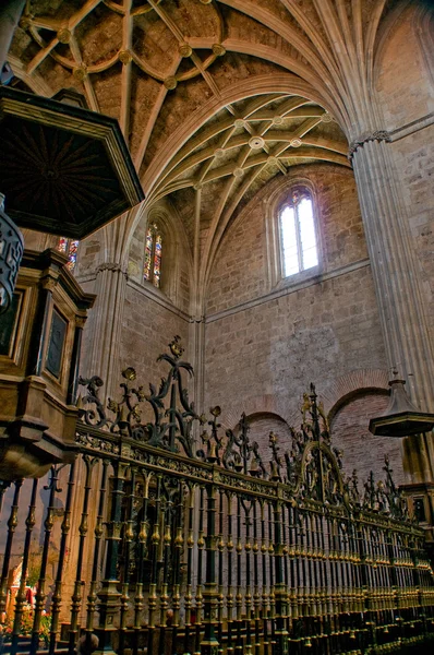 Hauptkuppel und Altar des San Marcos-Klosters. Leon, Spanien — Stockfoto