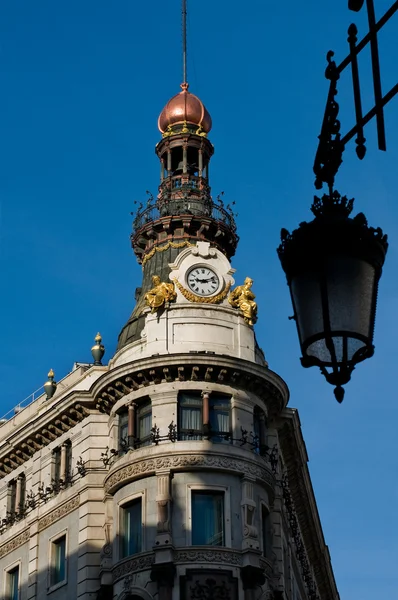 Gamla palatset la equitativa. Madrid, Spanien — Stock fotografie
