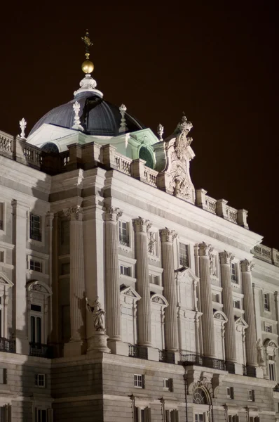 North facade of Royal Palace. Madrid, Spain. — Stock Photo, Image