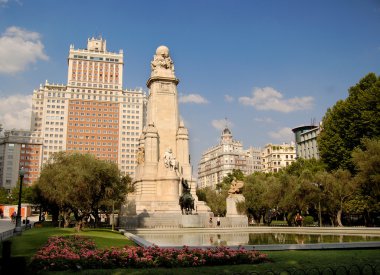 Plaza de España, Madrid clipart