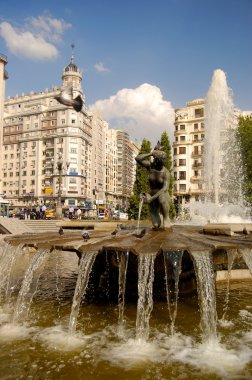 Plaza de España, Madrid. Spain