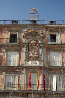 ana kare, madrid. İspanya. Casa de la panaderia