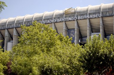 Stadium Santiago Bernabeu clipart