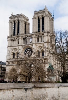 Notre-dame Katedrali. Paris, Fransa