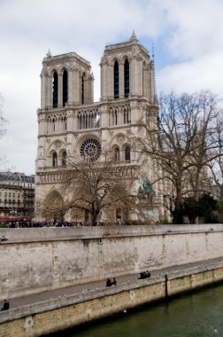 Notre-dame Katedrali. Paris, Fransa
