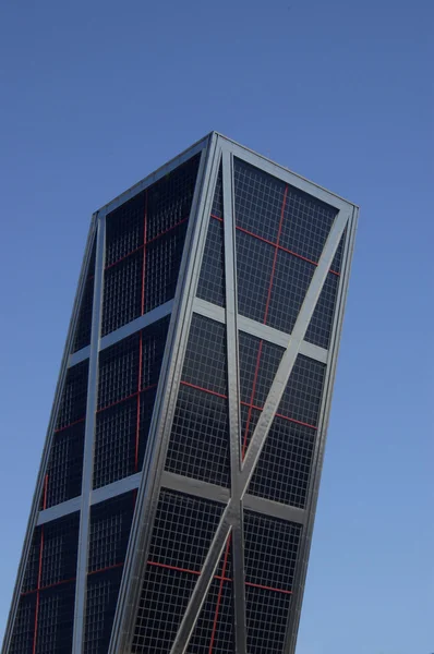Kio towers i madrid, Spanien — Stockfoto
