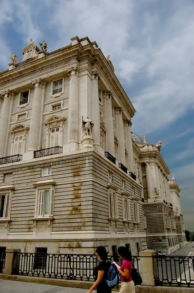 Palácio Real em Madrid, Espanha — Fotografia de Stock