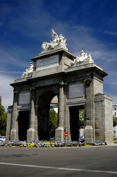 stock image Puerta de Toledo, Madrid