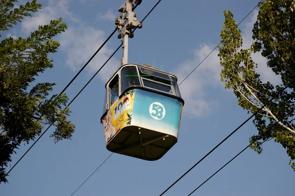 Teleferico de madrid - teleferik Madrid — Stok fotoğraf