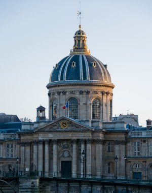 Palais de L'Institut de france, paris. Fransa