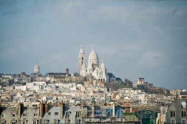 sacre coeur Bazilikası'na. Paris