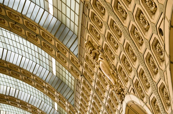 Orsay-museet. Galleri detalj. Parisオルセー美術館。ギャラリーの詳細。パリ — Stockfoto
