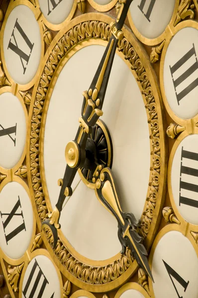 Régi antik óra — Stock Fotó