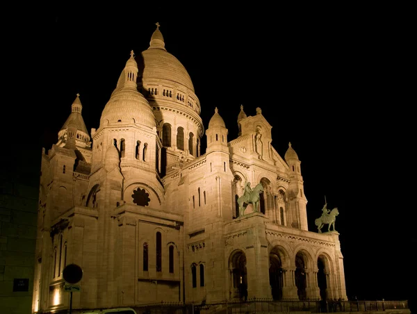 A Sacré coeur bazilikától. Párizs — Stock Fotó