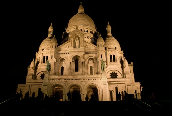 A Sacré coeur bazilikától. Párizs — Stock Fotó