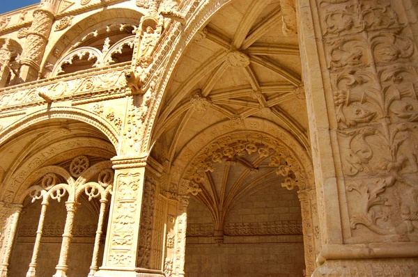 Klooster van jeronimos, belem. Portugal — Stockfoto