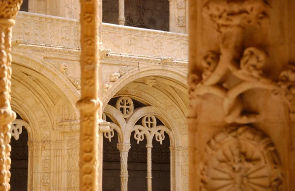 Mosteiro de Jerónimos em Belém, Portugal — Fotografia de Stock