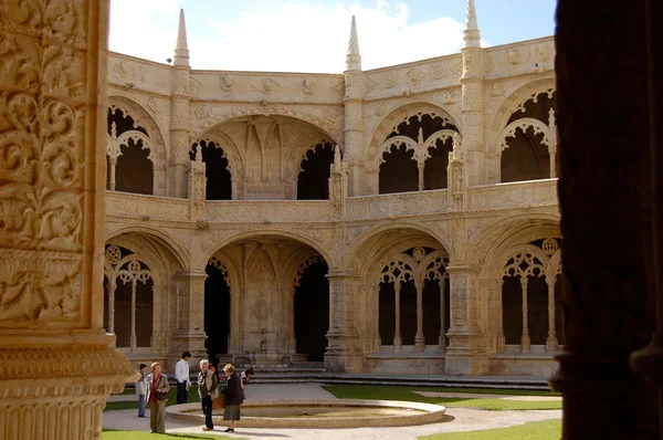 Монастырь Джеронимо в Белеме, Португалия — стоковое фото