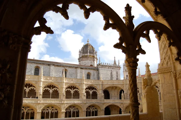 Klostret jeronimos i Belém, portugal — Stockfoto