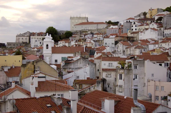 Barrio alto à Lisbonne. Portugal — Photo