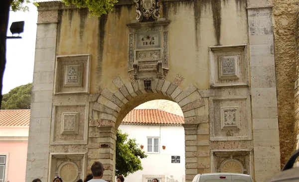 圣豪尔赫 · 城堡在里斯本，葡萄牙 — 图库照片