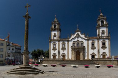 Church of Misericordia in Viseu, Portugal clipart