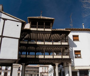 kemer Belediye Meydanı'na gelen tembleque, İspanya