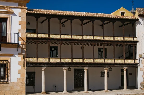 Galeri Belediye Meydanı'na gelen tembleque, İspanya — Stok fotoğraf
