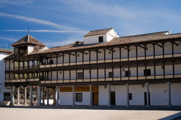 Mayor Square from Tembleque, Spain — Stock Photo, Image