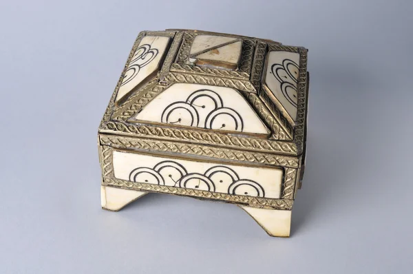 Caja decorada de Marruecos . — Foto de Stock