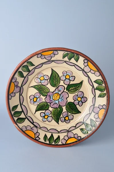 Тарелка украшена из "Алентежу". Португалия — стоковое фото