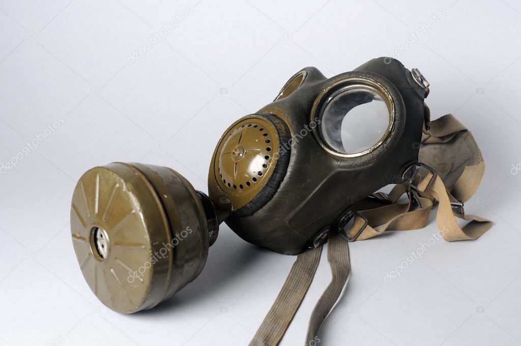 Czech gas mask used in the 