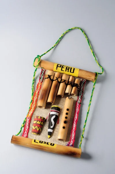 Siku.souvenir aus cuzco - peru — Stockfoto