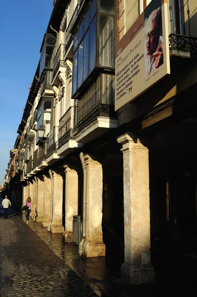 Calle Mayor in ALCALA DE HENARES — Stock Photo, Image