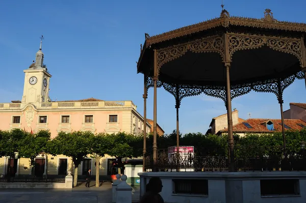 Plaza Cervantes en ALCALA DE HENARES — Foto de Stock