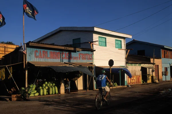 Loja de Frutas.MACAPA (AMAZONAS) BRASIL — Fotografia de Stock