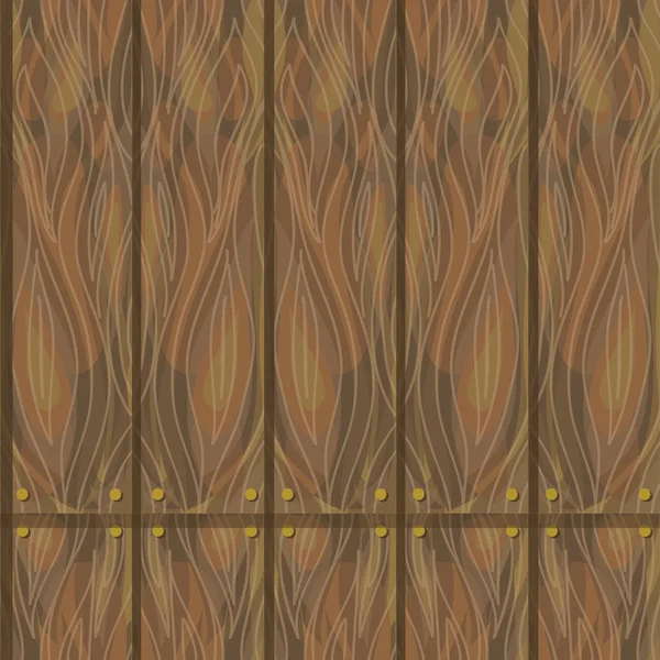 Textura de ilustración de pared de madera — Vector de stock