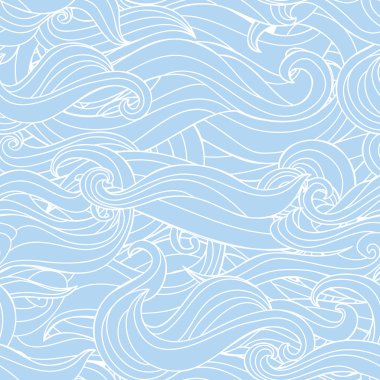 Abstract wavy seamless texture clipart