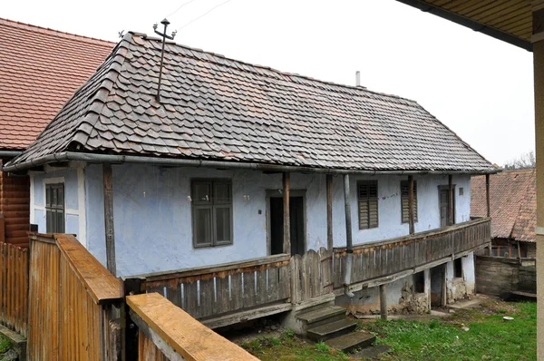 stock image Traditional hungarian house in a szekler village