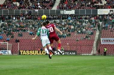 Futbolcular iş başında