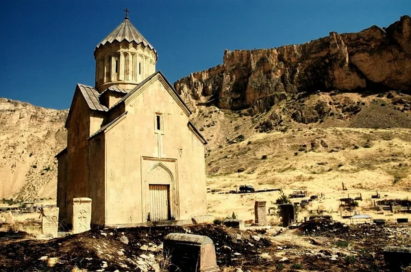 阿雷尼修道院，13 世纪，亚美尼亚 — 图库照片