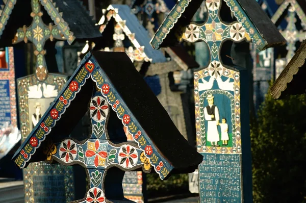 Cruces pintadas — Foto de Stock